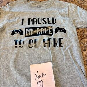 Gray Gaming T-Shirt